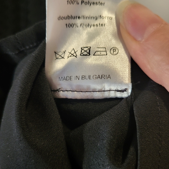 Sandro Black and White Layered Maxi Skirt - Picture 6 of 7